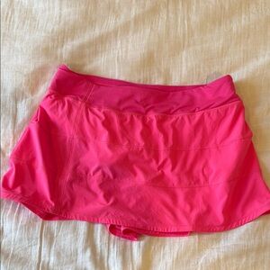 lululemon athletica Pace Rival Long Pink Skirt